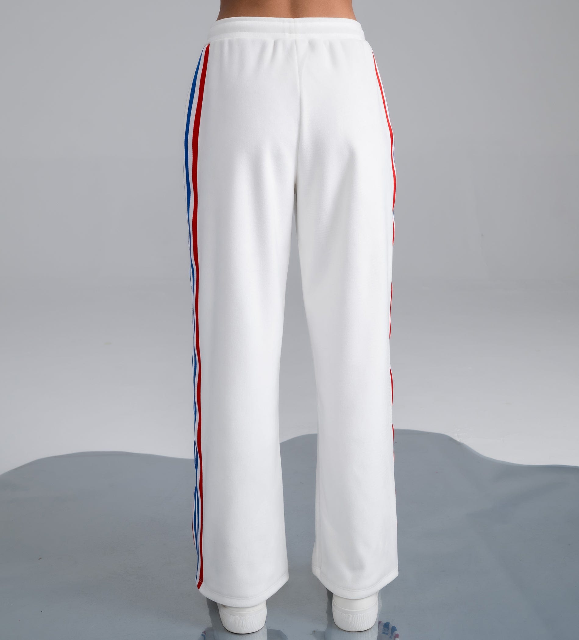Trackpants Wide Leg Trackpant Am to pm wide leg white trackpant