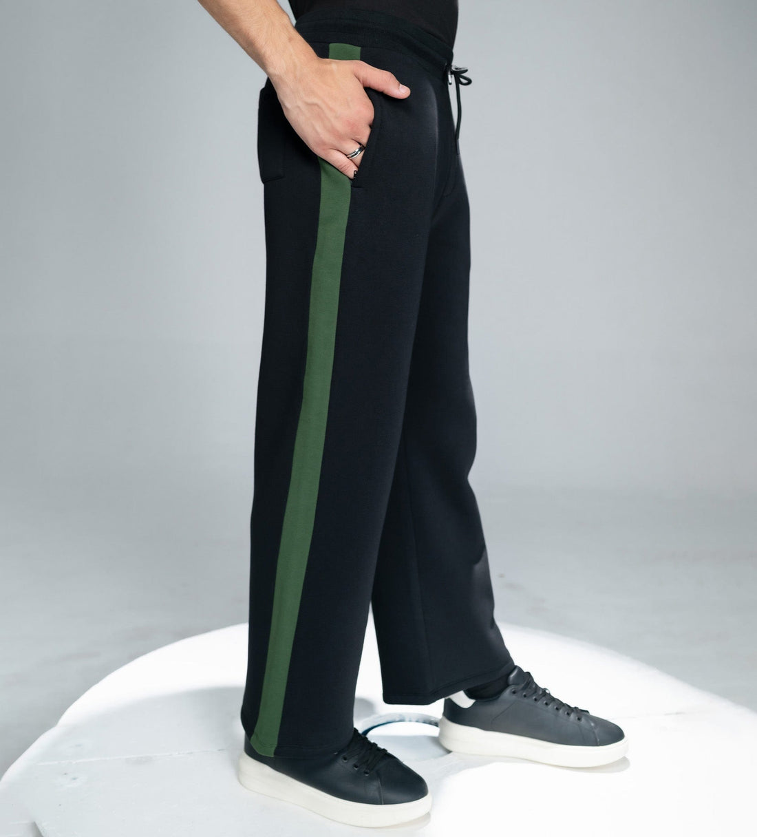 Trackpants Wide Leg Trackpant Black Flowstate WideLeg trackpants