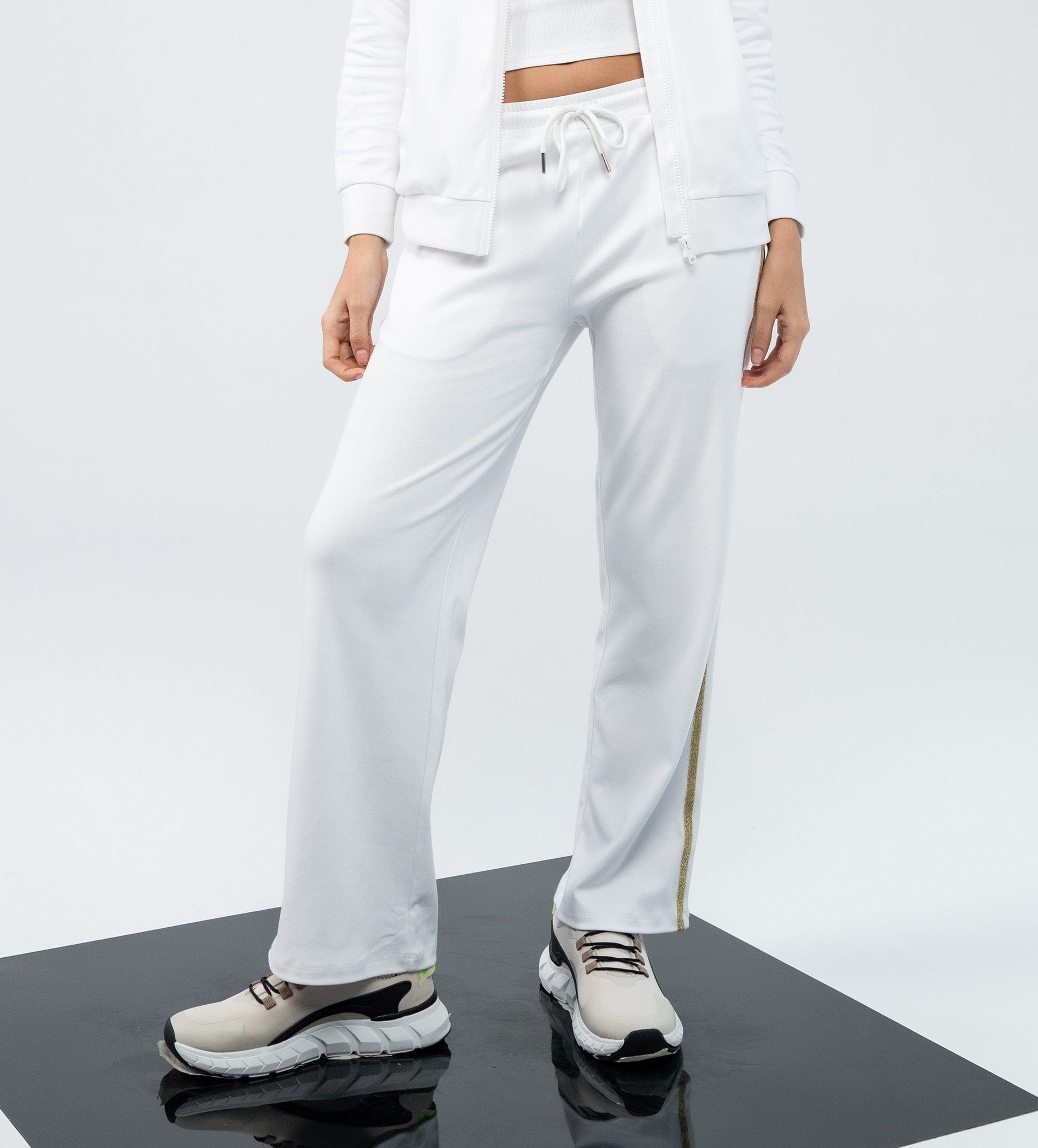 Trackpants Wide Leg Trackpant Classic white Trackpants