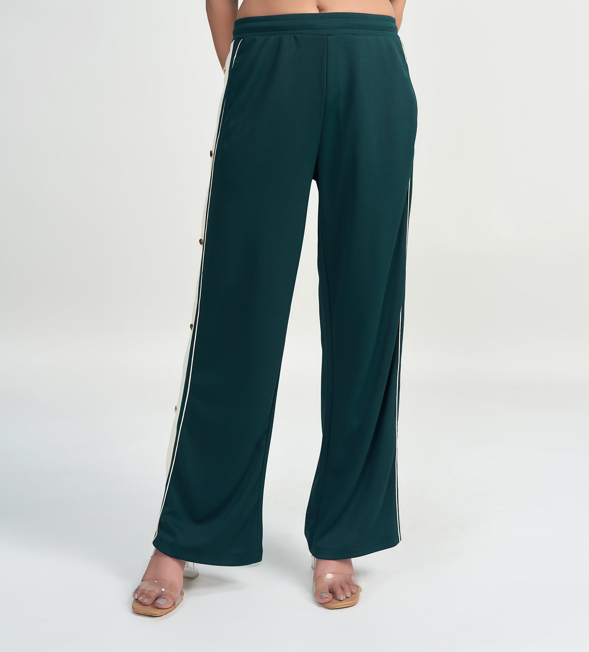 Trackpants Wide Leg Trackpant Luxury emerald trackpant