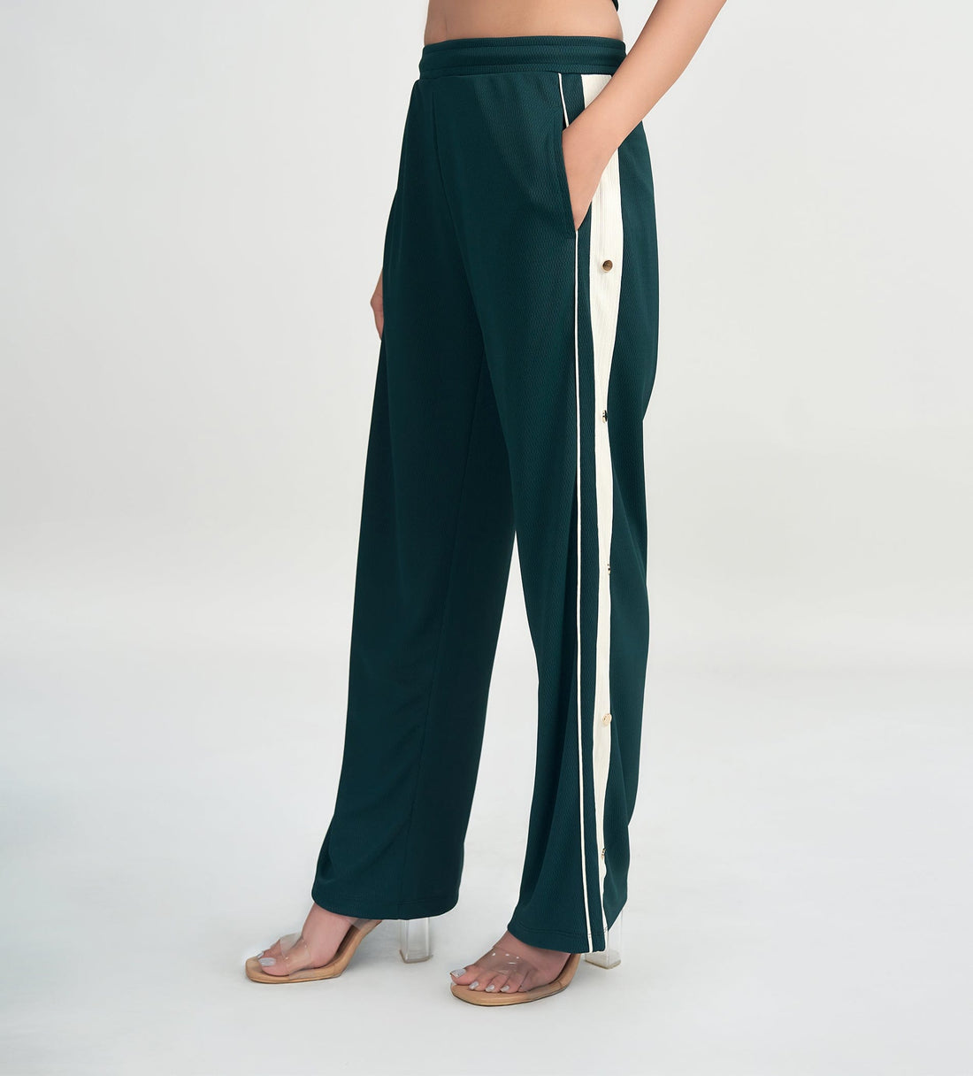 Trackpants Wide Leg Trackpant Luxury emerald trackpant