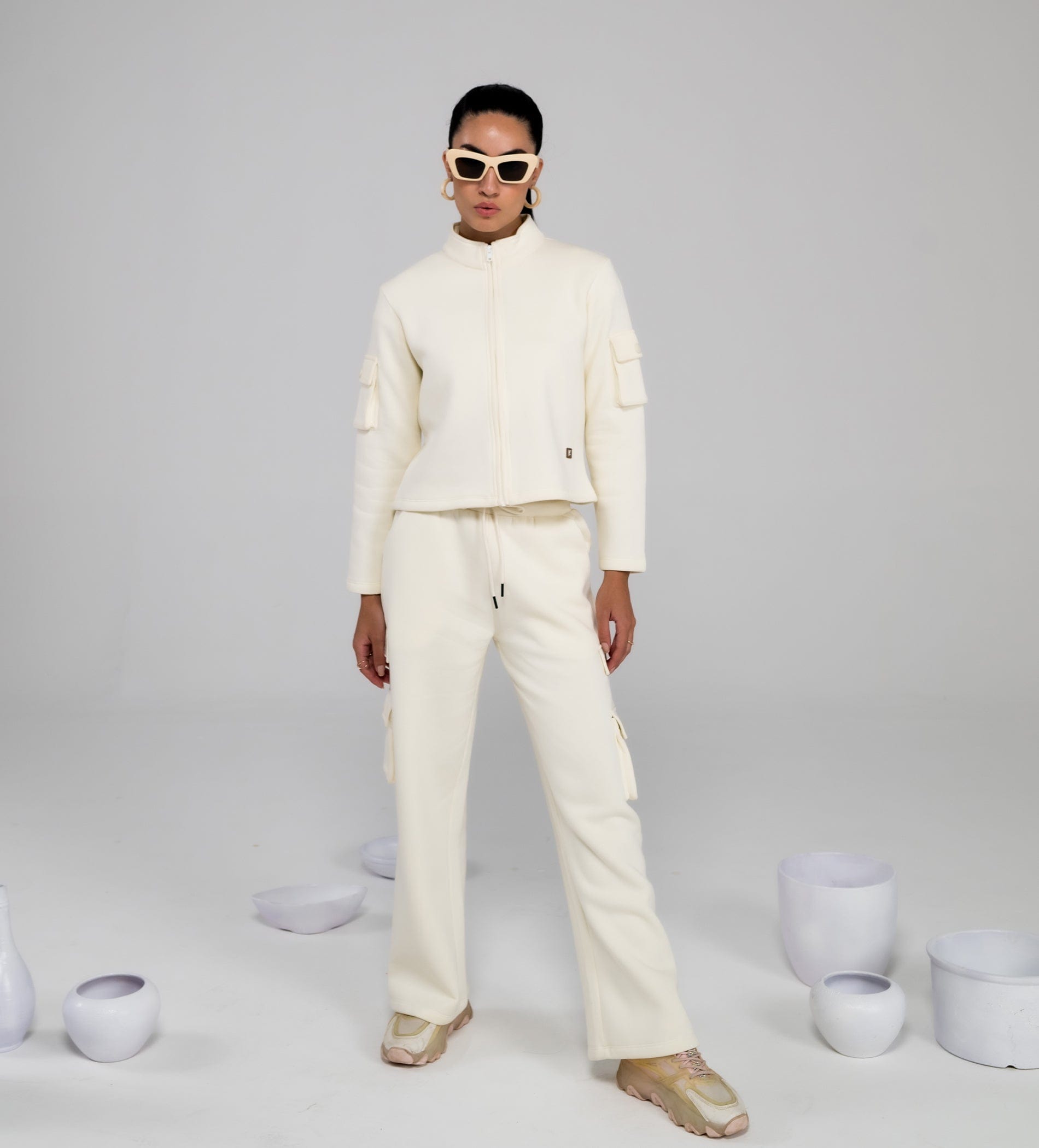 Trackpants Wide Leg Trackpant Move all day vanilla ice cargo trackpant