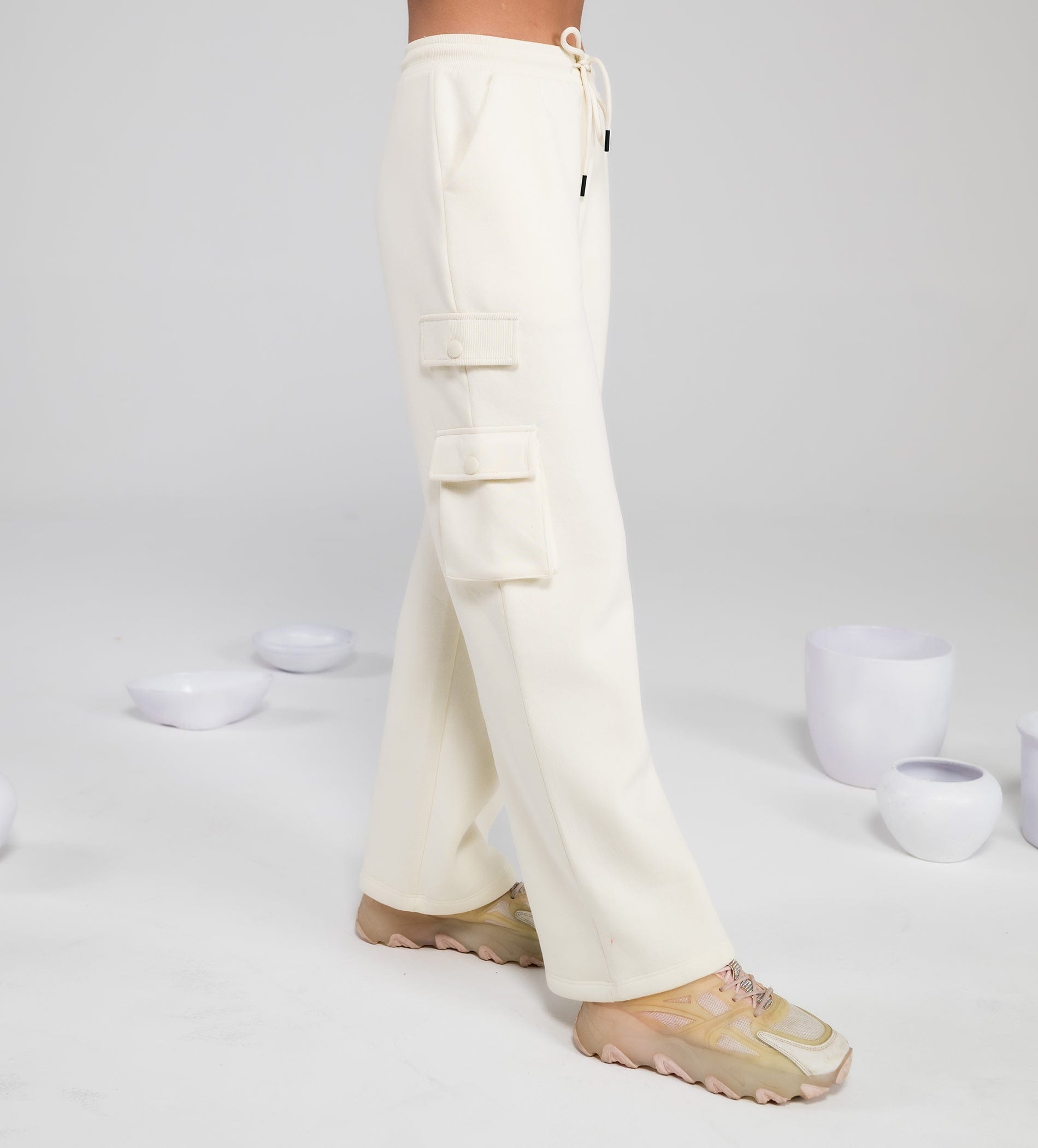 Trackpants Wide Leg Trackpant Move all day vanilla ice cargo trackpant