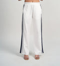 Trackpants Wide Leg Trackpant white Denim fusion Trackpant